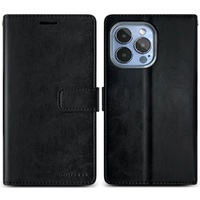 Roar Blue Moon [Choice Diary] Wallet Case, iPhone 14 Plus-Black