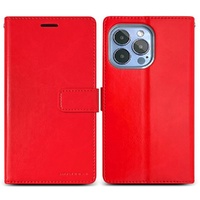 Roar Blue Moon [Choice Diary] Wallet Case, iPhone 14 Plus-Red