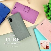 Roar Rich Diary [The Cube] Wallet Case, Samsung s24-Pink