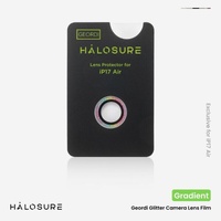 Halosure Geordi Rear Camera Lens [Glitter] Armour Protector (Anti-Reflection), iPhone 17 Air