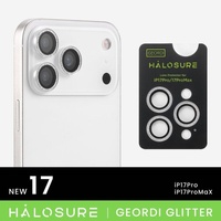 Halosure Geordi Rear Camera Lens [Glitter] Armour Protector (Anti-Reflect), iPh 17 Pro / 17 Pro Max