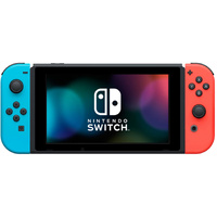 Nintendo Switch 32GB Neon Blue + Neon Red - Fair - Refurbished Grade C