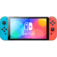 Nintendo Switch OLED 64GB Neon Blue/Neon Red - Very Good - Refurbished Grade B