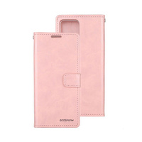 Goospery Blue Moon Diary Wallet Case, iPhone 13 Pro-Rose Gold