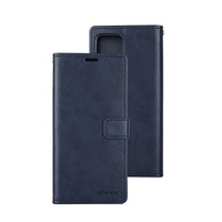 Goospery Blue Moon Diary Wallet Case, iPhone 13 Pro Max-Black