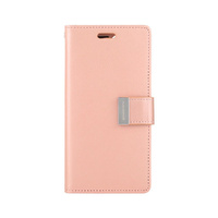 Goospery Rich Diary Wallet Case, iPhone 13 Pro Max-Mint