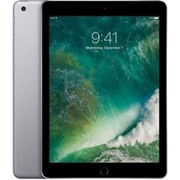 Apple iPad 5th Gen 128GB Wi-Fi + Cellular Space Gray - Excellent - Refurbished Grade B+