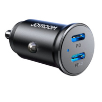 JoyRoom JR-CCN06 30W QC + PD Car Charger [2 USB-C]