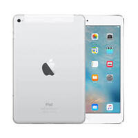 Apple iPad Mini 3 64GB Wifi + Cellular - White/Silver - (As New Refurbished) - Grade A