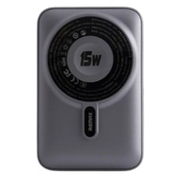 Remax RPP-695 22.5W Power Bank [10K mAh] [2 Ports + Wireless MagSafe + Apple Watch Charger] Grey