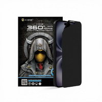 X.One [360 Privacy] Hybrid Polymer Impact Screen Protector, iPhone 14 Pro Max [Privacy]