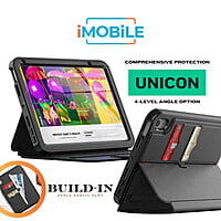 iShield Armor Clear Flip Case with Pencil Holder, iPad Mini 6 / 7 (A17 Pro)